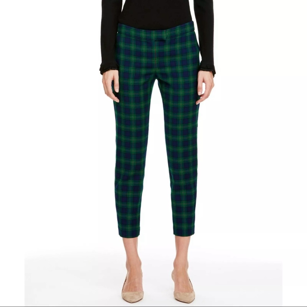 VINEYARD VINES Tobaggan Tartan Plaid Wool Cropped/Ankle Pants
